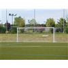 (12V) PORTA CALCIO A 7 MT 5X2 FISSA CON BUSSOLA IN ALLUMINIO Ø 100X120 MM