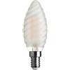 Bot Lighting Srl Lampada Led Tortiglione Stick Satinata E14 4.5w 2700k 470lm 330° Bot Lighting WLD2004T2S