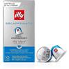 illy Caffè Tostato DECAFFEINATO in Capsule Compatibili* - 10 confezioni da 10 capsule (100 capsule)