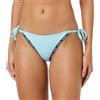 Calvin Klein Slip Bikini Allacciatura Laterale Donna Sportivo, Blu (Blue Splendor), S