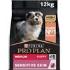 Purina Pro Plan Optiderma Medium Puppy Crocchette Cani, 12 kg