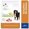Trainer Dog Sensitive Medium Maxi Maiale e Cereali Integrali No Gluten Kg 12,5.Cibo Secco Per Cani