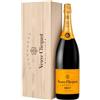 VEUVE CLICQUOT CHAMPAGNE BRUT-9LT - CASSA IN LEGNO-SALMANAZAR