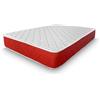 amuéblate online - Materasso viscoelastico Visco Red reversibile, rigidità-durezza medio-alta, spessore 20 cm, antiacaro, antibatterico e ipoallergenico, 80 x 200