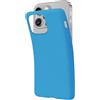 SBS Cover per iPhone 14 Pro Max Azzurro Cerulean Pantone 2191 C, Custodia Morbida e Flessibile Antigraffio, Cover Sottile e Comoda da Tenere in Tasca, Custodia Compatibile con Ricarica Wireless