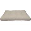 Rebecca Mobili Cuscino Da Giardino, Cuscini Per Pallet 120x80, Beige Poliestere, Imbottitura Capitonne, Altezza 19 cm, Per Arredo Soggiorno Terrazzo - Art. RE6723