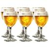 HUSUIME Grimbergen Bicchieri da birra 250 ml - 6 pezzi