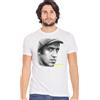 Generico Adriano Celentano The Legend Cantautore Italiano Art. 18-2 T-Shirt Urban Men Uomo 100% Cotone Fiammato BS (XXL, Bianco)
