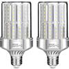 SAUGLAE Lampadine LED da 32W, 260W Lampadine a Incandescenza Equivalenti, Bianco Freddo 6000K, 3600Lm, E27 Vite Edison, 2 Pezzi