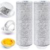 MEIYAXINWIN Set di 200 stampi per torte, mini stampi antiaderenti, per torte, pasteis de natata, adatti per tutte le torte e dolci, piccole forme essenziali