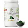 NUR BIO® clorella polvere 1 kg, superfood verde, proteine vegetali, ricco di sostanze nutritive