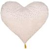 DEGHI Cuscino a forma di cuore in tessuto rosa - Kids