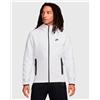 Nike Tech Fleece Felpa Con Cappuccio Windrunner Full Zip Bianco Uomo