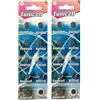 Eunicell Set di 20 batterie a bottone alcalino AG2/G2/LR59/LR726/SR726W/396/397