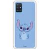 LA CASA DE LAS CARCASAS Custodia per Samsung Galaxy A51 ufficiale di Lilo & Stitch Stitch blu per proteggere il tuo cellulare Cover per Samsung Galaxy A51 in silicone flessibile con licenza ufficiale Disney.
