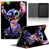 Stradvnaly Cover per Samsung Galaxy Tab S9 Ultra 14,6 SM-X910/SM-X916B, Custodia con Kawaii Stitch Anime Cartoon Manga Modello Holder Flip Case in pelle PU con Supporto Antiurto Tablet Cover, SS1