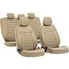 Lampa 54667 Luxury-Leatherette, Set Fodere Coordinate in Pelle Sintetica - Beige