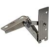 Gedotec Cerniera pieghevole - Grass Kinvaro T-57 | 1 pezzo Raccordo pieghevole destro - metallo nichelato | Meccanismo di rotazione automatica con 240 N