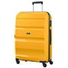 American Tourister Bon Air - Spinner L, Valigia, 75 cm, 91 L, Giallo (Light Yellow)