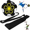 Taeku Trainer da Calcio, Attrezzatura Banda Elastica Kit per L'Allenamento Individuale con Cintura Regolabile per Bambini Adulti (5 Lati)