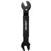 QKURT Chiave Pedali Bici, Chiave per Bicicletta a Doppia Faccia 15, 16, 17 mm Strumento per la rimozione di Riparazione per Ciclismo Mountain Bike MTB BMX