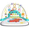 Eners Palestre per bambini Tappetini da gioco Tappetino per attività musicale Kick & Play Piano Baby Play Gym Tummy Time Tappetino imbottito per neonati neonati (blu)