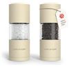 LARS NYSØM Macine Sale e Pepe Set - Macinasale e Macinapepe Manuale Mill | Set di Macine per Sale e Pepe in Acciaio Inossidabile - Macinino in Ceramica Regolabile - Designer Spice Mills - Ricaricabile