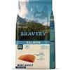 BRAVERY - Crocchette Salmone per Cane, 2 kg, Taglia S