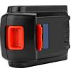Exmate 20V 5.0Ah Batteria per Black and Decker LST220 BL2018 LBXR20 LBXR2020-OPE LB20 LBX20 BL2018-XJ GKC1825L GTC1850L20 STC1820, batteria agli ioni di litio