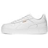 PUMA Carina Street, Sneaker Donna, White White Gold, 39 EU