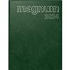 rido/idé Calendario settimanale modello magnum 2024, 2 pagine = 1 settimana formato foglio: 18,3 x 24 cm, verde scuro