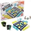 Ylinwtech 1 Pezzi Bounce Ball Game Gioco da Tavolo,Bounce off Game,Bounce Off Party Game,Bounce Party con 16 Palline,9 Carte Sfida per Feste in Famiglia,Giochi Interattivi per Bambini e Adult