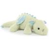 Apricot Lamb Peluche drago 38 cm giocattolo peluche per bambini e bambini peluche morbido per giocare, collezionare e coccolare, drago verde confortevole
