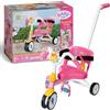 BABY born Triciclo 835456 - Triciclo per bambole fino a 43 cm - Ruote funzionanti, manubrio staccabile, clacson, cinghie per i pedali e cintura di sicurezza - Età: 3+ anni