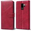 KRAFTCARE Custodia Compatibile per Samsung Galaxy S9 Plus, Custodia in Pelle Samsung S9 Plus, con Supporto Flip Caso Cover per Samsung Galaxy S9 Plus, Vino rosso