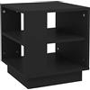 vidaXL Tavolino da Salotto Nero 40x40x43 cm in Legno Multistrato
