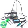 YIHUA 982-III Kit di Stazione di Saldatura di Precisione C210-Compatibile con 3 Punte per Saldatore C210 Filo per Saldatura Senza Piombo Modalità di Riposo Standby Automatico Spazi per Cambio Punte