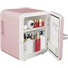 X&Z-XAOY Frigo Personale Mini Frigo Frigo Portatile Per Auto Con Funzione Di Raffreddamento E Riscaldamento Per Cura Della Pelle, Cosmetici, Bevande,4L (Size : Pink)