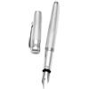 Generic Penna stilografica realizzazione in argento massiccio 925/1000 astuccio lacca nera