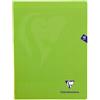 Clairefontaine 353311AMZC - Taccuini cuciti, 24 x 32 cm, 48 pagine grandi, 90 g, copertina in polipro, colore: verde