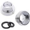 HATOOLHA 2 adattatori per rubinetto per depuratore d'acqua da 22 mm NPT maschio a filettatura maschio, per bagno e cucina (M22 - M28)