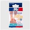 My Doct Cerotti per Vesciche, Benessere dei Piedi, 2 Pezzi Monoformato 6.9x4.4 cm Retro Tallone - Trasparenti