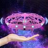 WDJLNZB Flying Orb Hover Ball, LED Flying Spinner Boomerang Orb Sfera Volante, Fly UFO Mini Drone per Bambini, Regalo Drone Giocattolo Bambino Interno ed Esterno (Rosa)