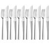 WMF 1158566330 - Set di 12 posate per dessert/colazione Corvo, in Cromargan Protect