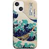 Case Warehouse La Grande Onda Di Katsushika Hokusai Custodia sottile per iPhone iPhone 13 Mini | Chiaro Silicone TPU protettivo leggero Ultra sottile Copertina Modello Stampato | Pittura Classico Arte Arti