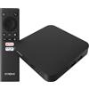 STRONG LEAP-S1 Ultra HD 4K Android TV Box Google Playstore, Netflix, Prime Video, DAZN, Disney+, Youtube, HDR10, Wifi, Telecomando Vocale, Bluetooth, Chromecast