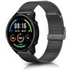 ToVioc Cinturino per Xiaomi Watch S3 /2 Pro /S2 /S1 Pro /S1 Active Cinturino Metallo Acciaio Inossidabile 22mm Cinturini per Amazfit Balance/Cheetah Pro/Amazfit Bip 5 /Amazfit Pop 3S - Nero