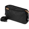 Ferocity Buggy Organizer Carrozzina Passeggino multifunzionale Passeggino impermeabile Borsa per Pannolini Black Quilted Pelle trapuntata nera [075]