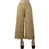 Moomaya Larghi Casuali Solidi Gamba dei Pantaloni Palazzo per Le Donne in Cotone Etnico Bottom, XS-3XL