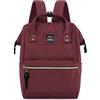 Himawari Travel School Backpack with USB Charging Port 15.6 Inch Doctor Work Bag for Women&Men College Students, L-usb-vino rosso, Regular, Viaggiare